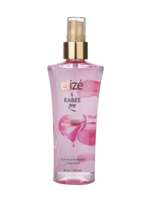 محلول پاک کننده پوست ربیع مدل  Elize Rose Water حجم 120 میلی لیتر