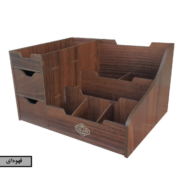 استند لوازم آرایشی لوکس طلائی مدل MB005