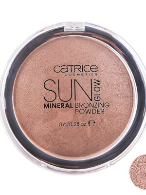 پودر برنزه کاتریس مدل Sun Glow Mineral شماره 010