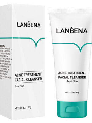 فوم شستشو صورت لنبنا مدل ACNE وزن 100 گرم