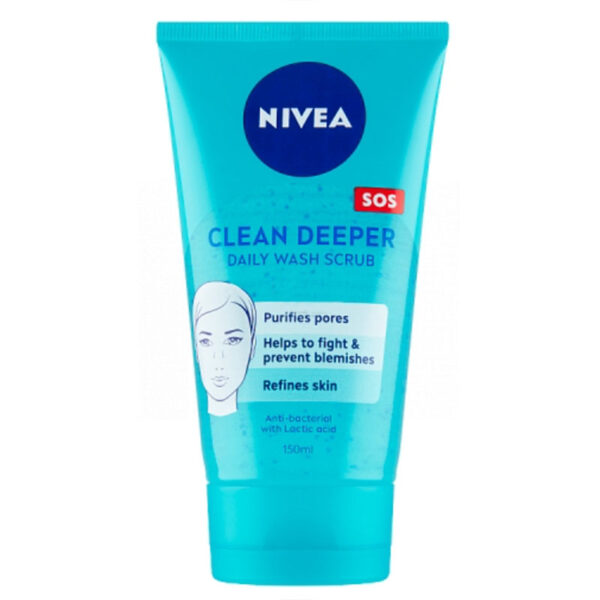 ژل شستشو صورت نیوآ مدل Clean Deeper حجم 150 میلی لیتر