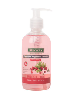 ژل شستشو صورت سان وی مدل Brightener حجم 250 میلی لیتر