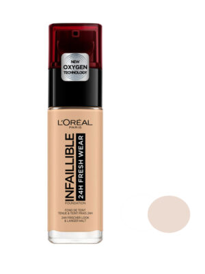 کرم پودر لورآل مدل INFAILLIBLE 24 H PEARL شماره 005 حجم 30 میلی لیتر