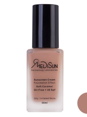 کرم پودر مدیسان مدل Soft Caramel حجم 30 میلی لیتر