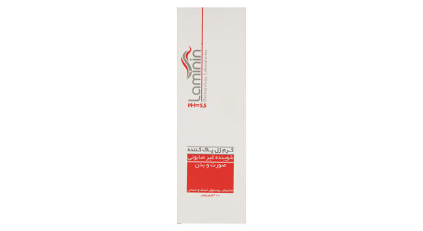 کرم ژل پاک کننده لامینین مدل Dry And Sensitive حجم 200 میلی لیتر