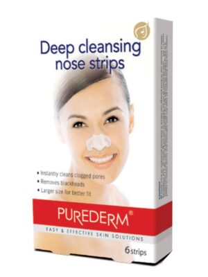 چسب‌ پاک کننده بینی پیوردرم مدل Deep Cleansing بسته 6 عددی