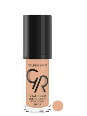 کرم پودر گلدن رز مدل Total cover شماره 16 حجم 30 میلی لیتر