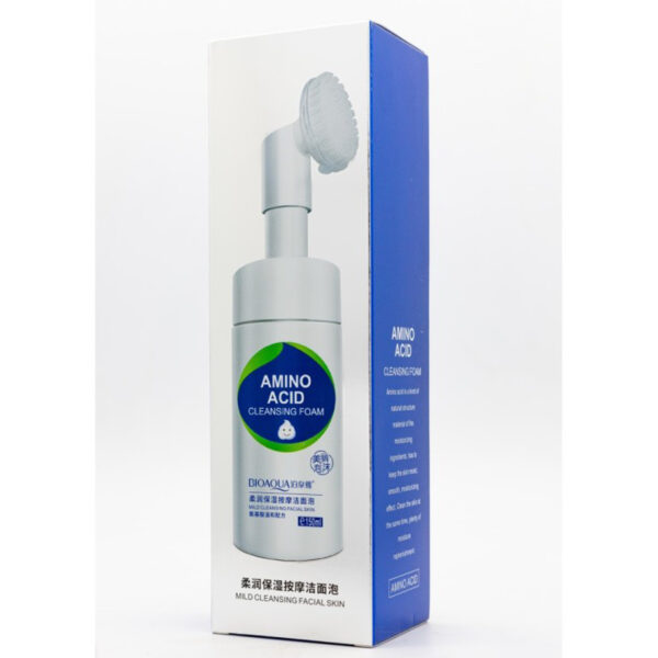 فوم شستشو صورت بایو آکوا مدل AMINO ACID حجم 150 میلی لیتر