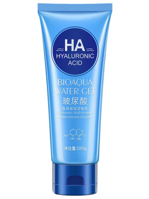 فوم شستشو صورت بایو آکوا مدل HYALURONIC ACID حجم 100 میلی لیتر