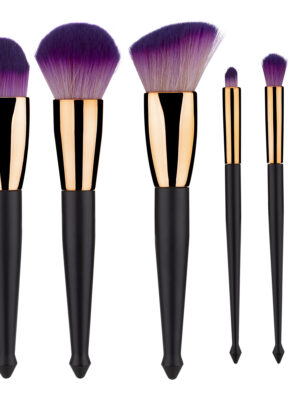 ست برس آرایشی مدل H 02 مجموعه 6 عددی