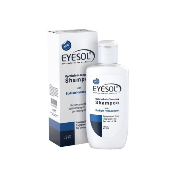 شامپو شستشو پلک و مژه آیسول مدل ophthalmic حجم 75 میلی لیتر