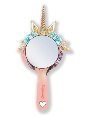 آینه آرایشی مدل دختر تکشاخ کد d011