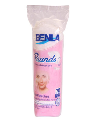 پد پاک کننده آرایش صورت بنلا مدل 09 بسته 70 عددی