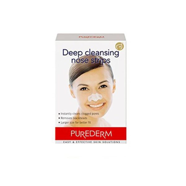 چسب‌ پاک کننده بینی پیور درم مدل Deep Cleansing بسته 12 عددی