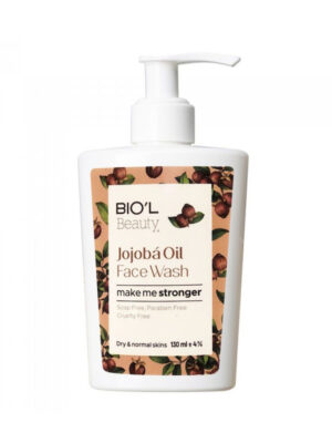 کرم ژل شستشو صورت بیول مدل Jojoba حجم 130 میلی لیتر