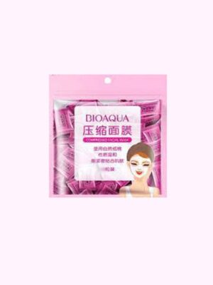 قرص ماسک ورقه ای صورت بایو آکوا مدل F002 بسته 100 عددی