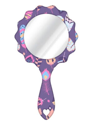 آینه آرایشی مدل فانتزی کد AY134