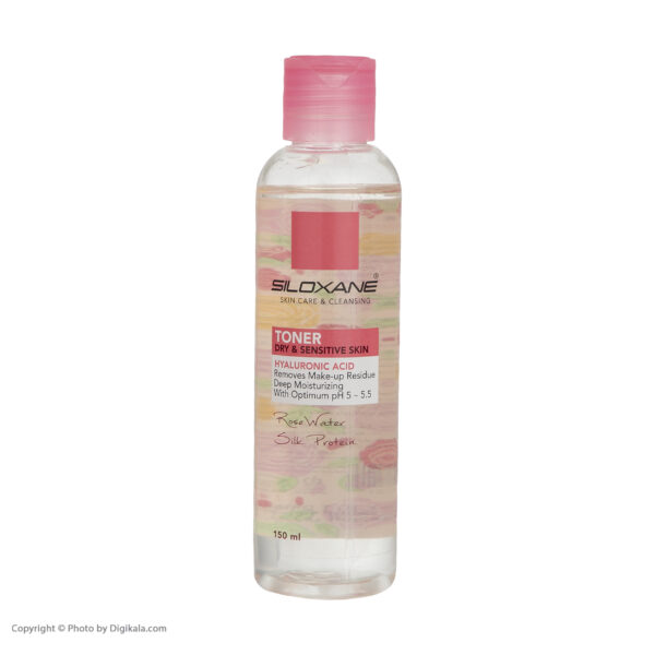 تونر صورت سیلوکسان مدل Rose Water حجم 150 میلی لیتر