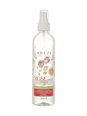 تونر صورت عارضی مدل rosewater حجم 250 میلی لیتر