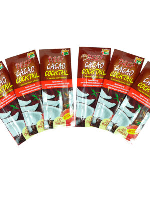 کرم برنز کننده فلورسان مدل DEEP CACAO COCKTAIL حجم 15 میلی لیتر بسته 6 عددی