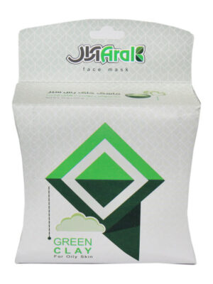 ماسک صورت آرال مدل Green clay وزن 250 گرم