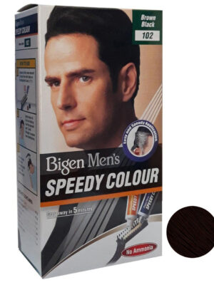 کیت رنگ مو بیگن سری Speedy Colour شماره 102 حجم 40 میلی لیتر رنگ قهوه ای تیره