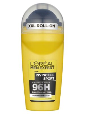 رول ضد تعریق مردانه لورآل سری Men Expert مدل Invincible Sport حجم 50 میلی لیتر
