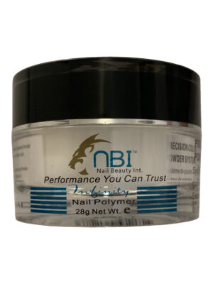 پودر کاشت ناخن ان بی آی مدل Clear Acrylic وزن 28 گرم