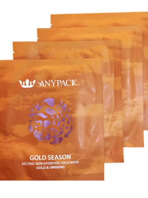 ماسک صورت آنیپک مدل Gold Season حجم 27 میلی لیتر بسته 4 عددی