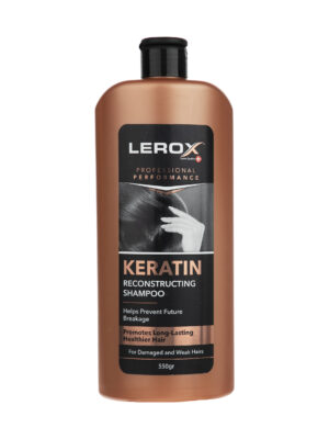 شامپو کراتینه مو لروکس مدل Keratin  وزن 550 گرم