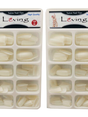 ناخن مصنوعی لاوینگ نایس مدل TNS 120 مجموعه 2 عددی