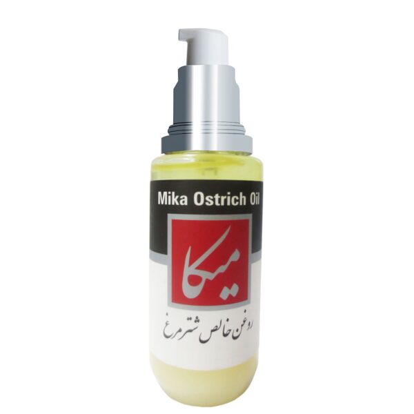 روغن شترمرغ میکا ضد چروک و ضد درد مدل MO60  حجم 60ml