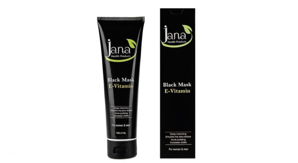 ماسک صورت جانا مدل Black حجم 100 میلی لیتر