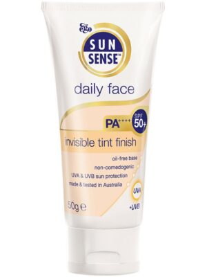 کرم ضد آفتاب سان سنس مدل Daily Face SPF50plus مقدار 50 گرم