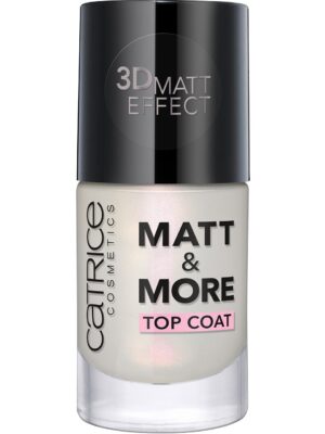 لاک پایه کاتریس سری Top Coat مدل Matt And More