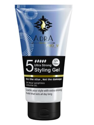 ژل حالت دهنده فوق العاده قوی مو آدرا مدل Ultra Strong Styling Gel حجم 150 میلی لیتر