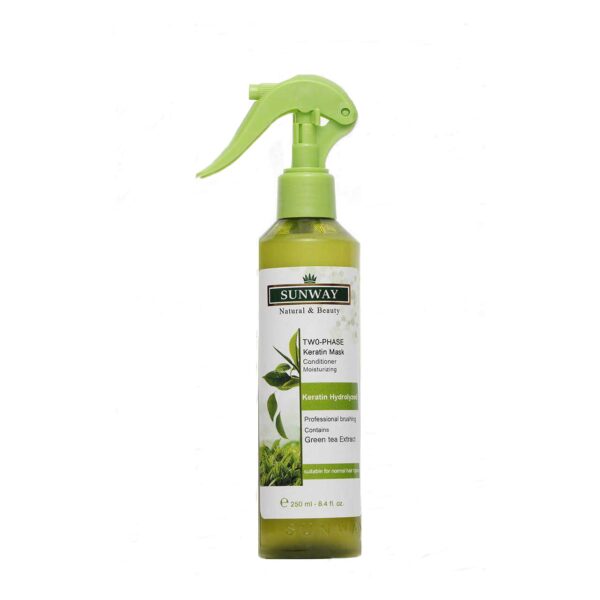 اسپری کراتینه ضد وز و ضد گره سان وی مدل Keratin Hydrolyzed حجم 250 میلی لیتر