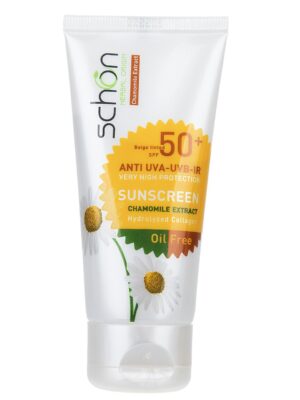 کرم ضد آفتاب رنگی شون مدل Beige Tinted SPF50 حجم 50 میلی لیتر