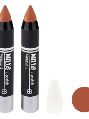 رژ لب مدادی میلوس شماره 35 مجموعه 2 عددی