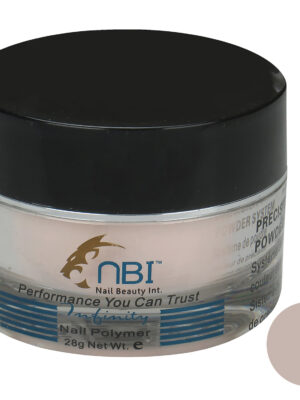 پودر کاشت ناخن ان بی آی مدل A01  وزن 28 گرم رنگ صورتی