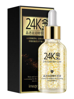 سرم ضد چروک ایمجز مدل 24K GOLD SKIN CARE حجم 30 میلی لیتر