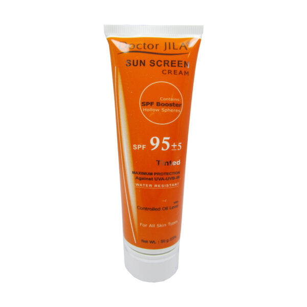 کرم ضدآفتاب رنگی دکتر ژیلا Spf95 حجم 50 گرم