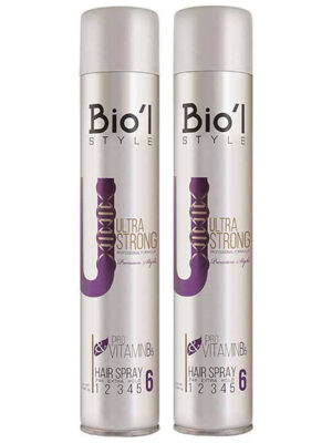 اسپری مو بیول مدل الترا حجم 500 میلی لیتر بسته 2 عددی