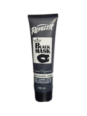 ماسک صورت رینوزیت مدل Black حجم 100 میلی لیتر