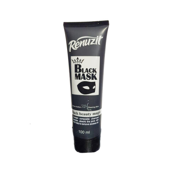 ماسک صورت رینوزیت مدل Black حجم 100 میلی لیتر