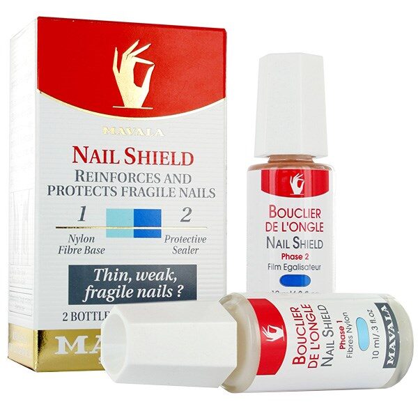 تقویت کننده ناخن ماوالا مدل Nail Shield حجم 10 میلی لیتر