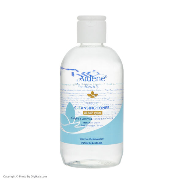 لوسیون پاک کننده صورت آردن مدل Purifying حجم 250 میلی لیتر