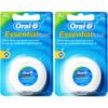 نخ دندان اورال-بی مدل ESSENTIAL FLOSS - UK بسته 2 عددی (مشخصات کامل+خرید)