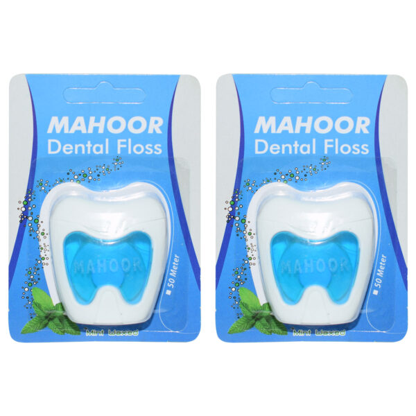 نخ دندان ماهور مدل Dental Floss بسته 2 عددی