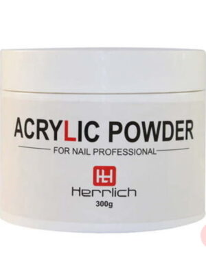 پودر اکریلیک کاشت ناخن هرلیچ مدل 002 وزن 300 گرم
